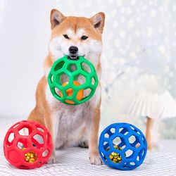 Slow Food Ball Dog Toys: Entertain Small to Medium-Sized Dogs and Relieve Boredom with Tease Pet Hollow Sniffing Ball -