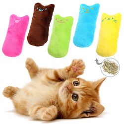 2022 Catnip Toys: Interactive Plush for Funny Feline Fun and Teeth Grinding | Kitten Chewing, Claws, Thumb Bite, Cat Min