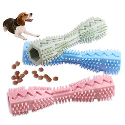 Interactive Dog Toothbrush Toy for Small Dogs - Durable Chew Toys for Puppy Dental Health