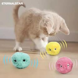 Interactive Electric Catnip Ball Toy: Smart Training Fun for Kittens and Cats
