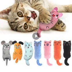 premium catnip plush pillow toy: teeth grinding, bite-resistant, and relaxing - ideal for cat's dental health and playti