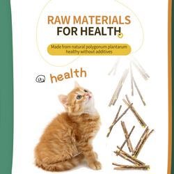 Natural Catnip Molar Stick for Cats | Silvervine Toothpaste Chew Toy & Snack | Pet Dental Care & Healing