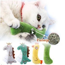 Cute Catnip Teaser Stick: Fun Interactive Toy for Playful Kittens