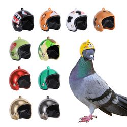 Bird Pet Protective Gear: Pigeon Helmet & Parrot Hat for Sun and Rain - Small Pet Supplies
