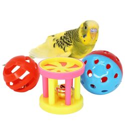 Interactive Bird Toy: Bell Ball for Training & Enrichment | Perfect Gift for Parrot Enthusiasts
