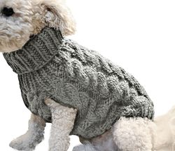 Cozy Winter Wear: Stylish Sweaters for Small to Medium Pets - Perfect for Chihuahuas, Yorkies, and Cats!