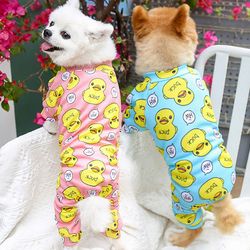 Puppy Dog Pajamas: Soft Jumpsuits for Small Dogs - Cute Onesies for Pet Cats & Dogs