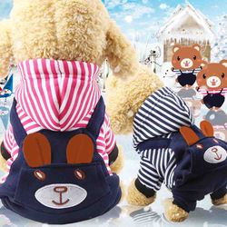 Cozy Cat and Dog Clothing: Teddy Bear Hats for Autumn/Winter | Cute Pet Apparel