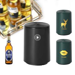 Portable Automatic Bottle Opener: Effortless Cap Removal for Beer, Wine, Soda - Ideal Kitchen & Bar Tool