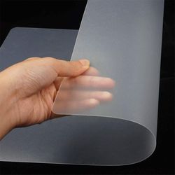 Polyester Dining Table Placemat: Transparent Place Mats for Kitchen - 45cmx30cm D1K8