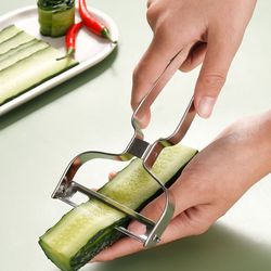 Premium Stainless Steel Cabbage Grater & Peeler - Essential Kitchen Tools for Vegetable & Fruit Preparation