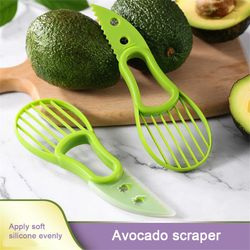 Premium 3-in-1 Avocado Tool: Slicer, Corer, and Pulp Separator for Easy Kitchen Prep