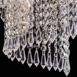 10PCS Acrylic Crystal Pendant: Transparent Door Curtain Lighting for Wedding Party & Home Decoration