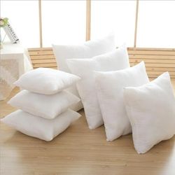 Solid Cushion Core Pillow Inner Filler: PP Cotton | Various Sizes