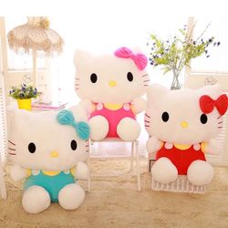 20cm Hello Kitty Plush Toy - Adorable Sanrio Movie KT Cat Dolls for Kids | Soft Stuffed Kawaii Hello Kitty Toy - Perfect