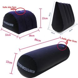 Inflatable Air Pillow Furniture: Multifunctional Couple Love Support Cushion