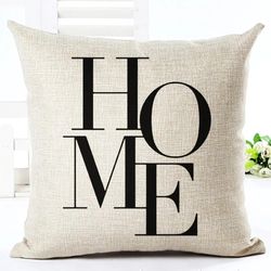 Square 45x45cm Pillowcases for Cozy Home Decor - Printed Seat Back Cushions