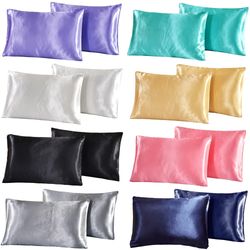 Pillowcase Satin Hair Beauty | Comfortable Pillow Cover Home Decor