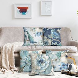 Removable and Washable Flower Cushion Cover - Cute Home Decor Pillow Funda de Almohada