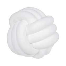 Soft Knot Ball Pillows: Round Throw Cushion for Kids Home Decor