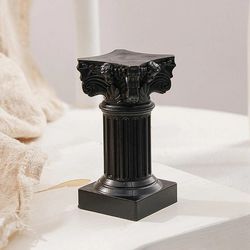 Roman Pillar Greek Column Statue Pedestal Candlestick | Indoor Garden Decor