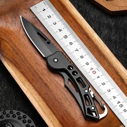 Stainless Steel Folding Blade Pocketknives - Tactical Multitool for Hunting, Fishing, and Survival