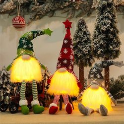 Christmas Glowing Gnome Doll - Festive Home Decor & Gift For New Year 2023