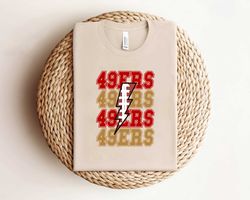49ers LightningShirt CricutShirt