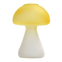 Creative Mushroom Glass Vase: Aromatherapy Bottle for Home Hydroponic Flower Table Decoration