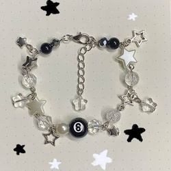 Handmade Y2K Stargirl Bracelet: Unique and Trendy Jewelry