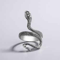 2023 Trending Women's Luxury Snake Rings: Sterling Silver Designer Jewelry with Free Shipping - GaaBou