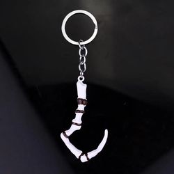 Game DOTA 2 Keychain Pudge Dragonclaw Hook Metal Key Rings For Promotion Gifts Chaveiro Key Chain Fans Jewelry