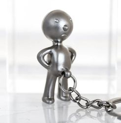 child urinal pee key chain Keychain Keyring Key Chain Ring Key Fob Holder