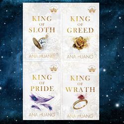 Kings of Sin Series 4 Books Collection By Ana Huang - King of Wrath, King of Pride, King of Greed, King of Sloth
