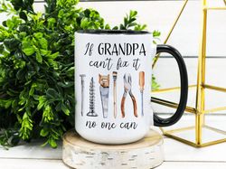 Personalized Handyman Coffee Mug Gift, Gift for Grandpa, Handyman Gift Coffee Mug for Men, Gift for Him Coffee Mug