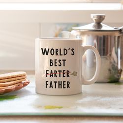 Fathers Coffee Mugs, Dad Est Mug, World Best Father, New Dad Gift, Daddy Coffee Mug, Dad Gift, Soon To Be Dad Gift