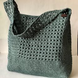 Tote bag Shopper Crochet Hand made