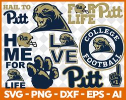Pittsburgh Panthers Svg Bundle, Pittsburgh Panthers Svg, Sport Svg, Ncaa Svg, Png, Dxf, Eps Digital file