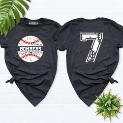 Baseball Svg, Custom Baseball Team Name and Numbers Svg (Contact shop if you want change Team Name and numbers)