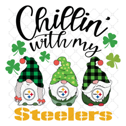 Chillin With My Steelers Svg, Sport Svg, Pittsbu