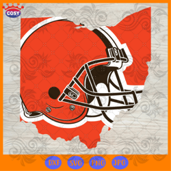 Cleveland Browns Icon Svg, Browns Fan Svg, Clevela