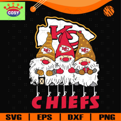 Gnomies Kansas City Chiefs Svg, Gnomies Chiefs Svg