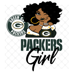 Green Bay Packers Girl Svg, Sport Svg, Packers Gir