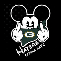 Green Bay Packers Haters Gonna Hate Svg, Sport S