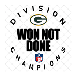 Green Bay Packers NFL Division Won Not Done Cham