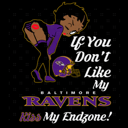 Betty Boop Baltimore Ravens Svg, Baltimore Ravens