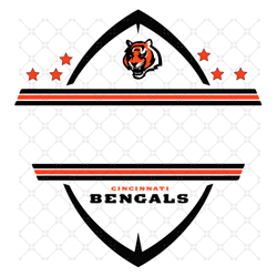 Bengals football logo svg, Sport Svg, Bengals svg,
