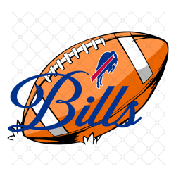 Buffalo Bills NFL BallSvg, Sport Svg, Buffalo Bi 1