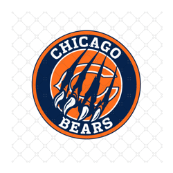 Chicago Bear Svg, Sport Svg, Love Bear Svg, Chicag
