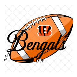 Cincinnati Bengals NFL BallSvg, Sport Svg, Cinci 1